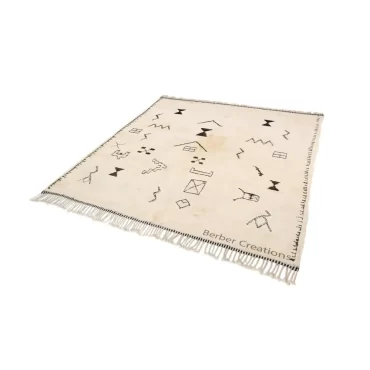 Moroccan Berber Wool Rug Tribal Design – NAIMA