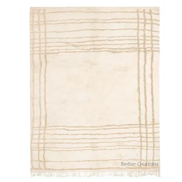 Minimalist Moroccan Berber rug – RUBA