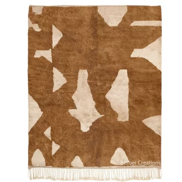 Moroccan Beni Rug Beige and Brown – ILMA