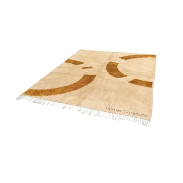 Custom Moroccan Rug | Curved Abstract Design | The ‘Contour’ Rug