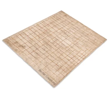 Moroccan Beni Ourain Rug – Berber Grid Design