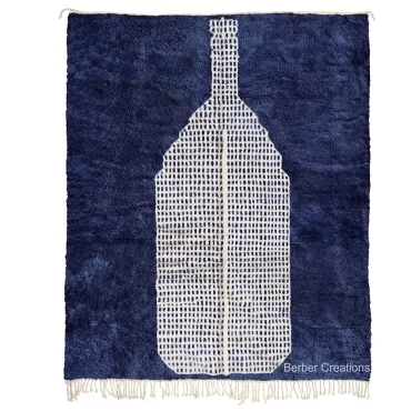 Beni Ourain Rug | Abstract Moroccan Rug – HYDRA