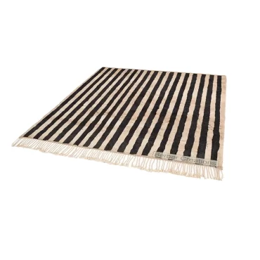 The “Nomad” Moroccan Striped Rug | Hand-Woven Wool Rug