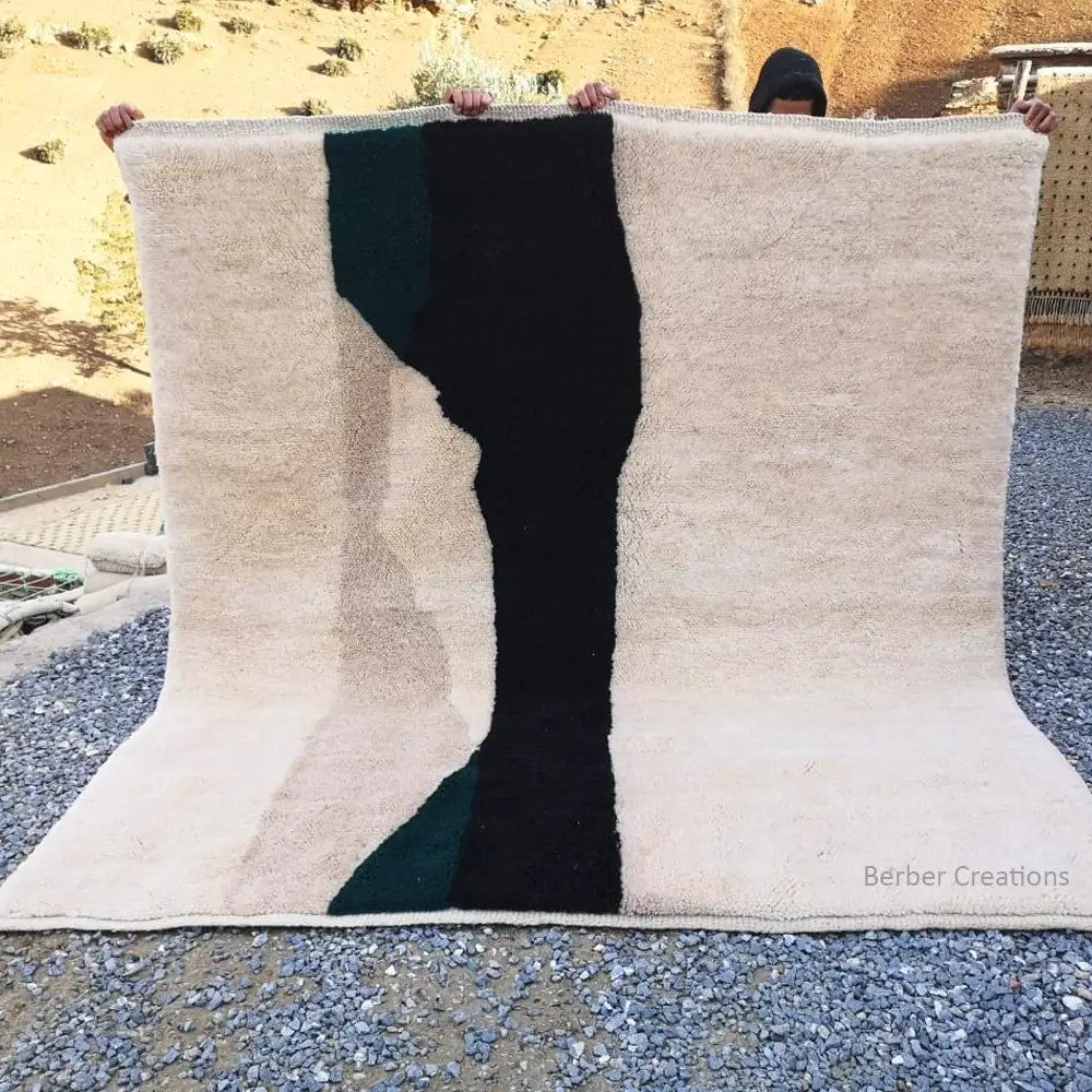 beni-mrirt-contra-black-green-abstract-rug