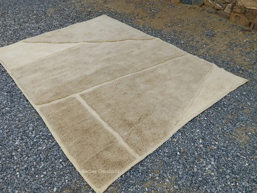 beni mrirt wool rug tizizwa close up view 1