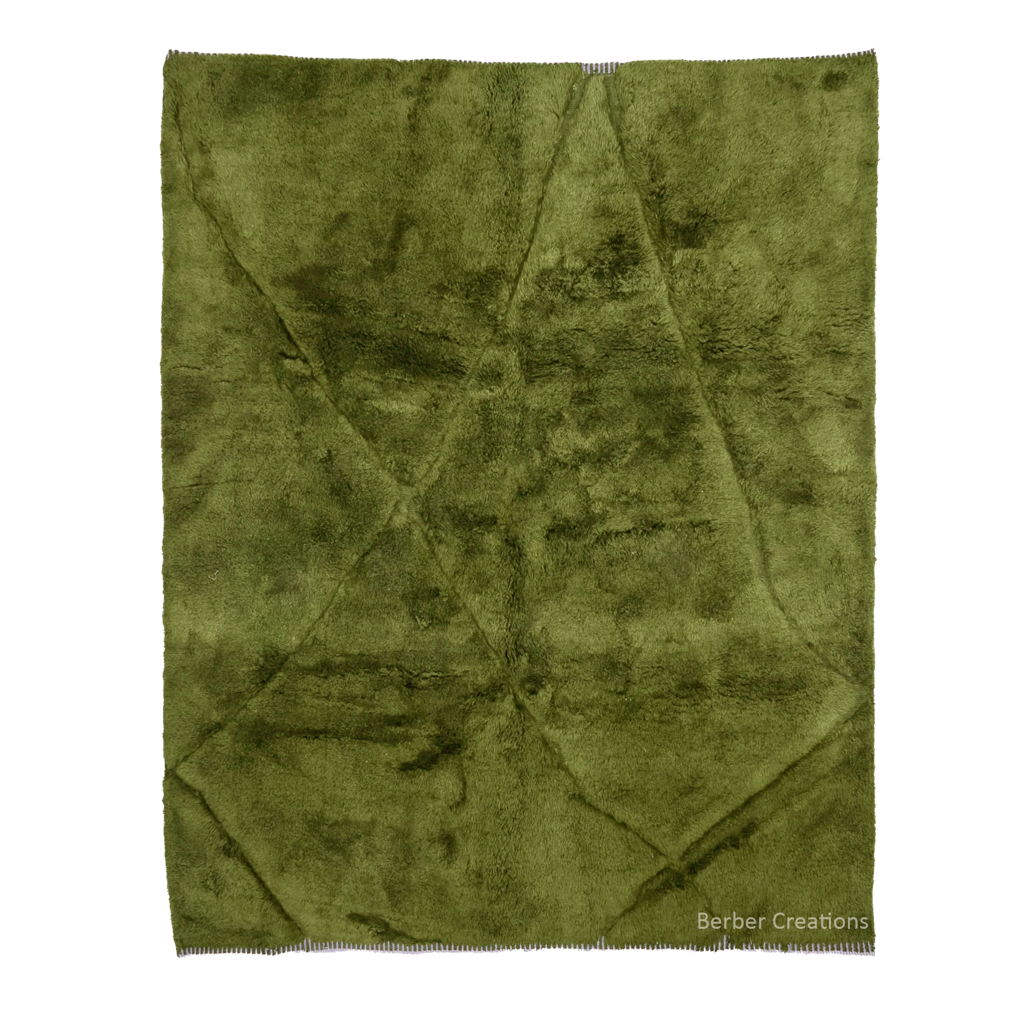 beni ourain moroccan berber rug olive green soumaya