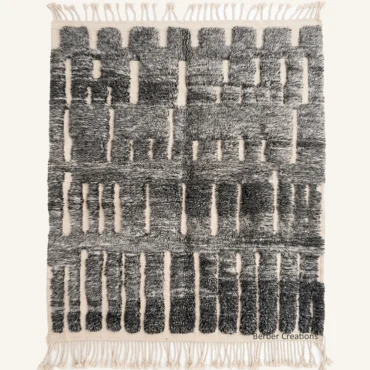 The Nordic Network Hand-Woven Moroccan Rug