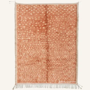 The Sahara Stardust | Hand-Knotted Dotted Moroccan Rug | Made in our Atlas Mountains Workshop