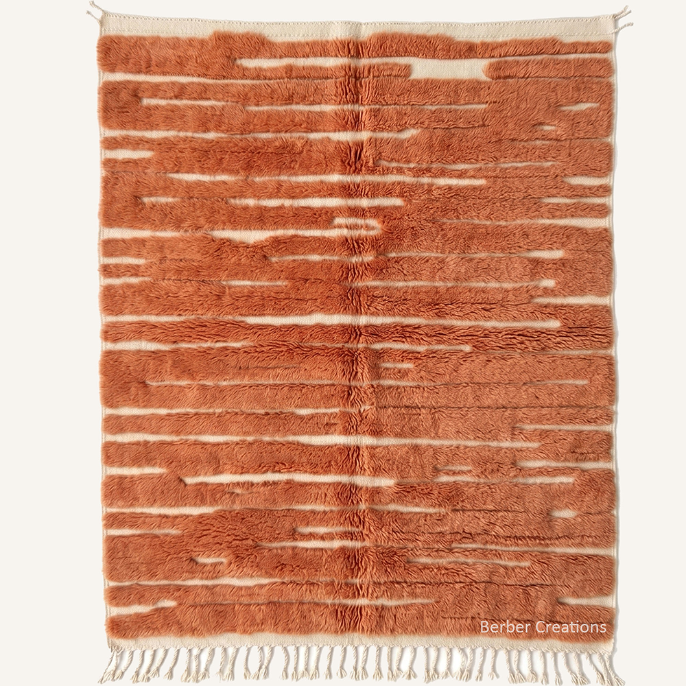 The-Atlas-Sunbeam-Handwoven-Moroccan-Wool-Rug-Berber-Creations-Terracotta-Cream