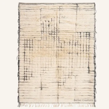 The Labyrinthine Atlas | Custom Moroccan Rug | Handwoven Berber Wool