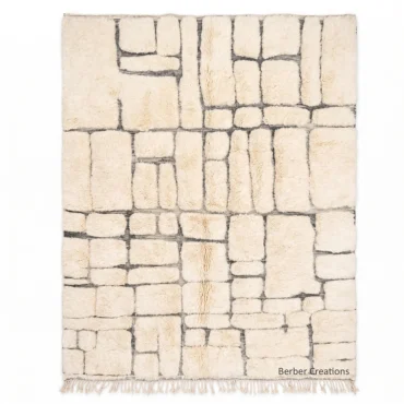 The Nomad Mosaic Hand-Woven Moroccan Rug