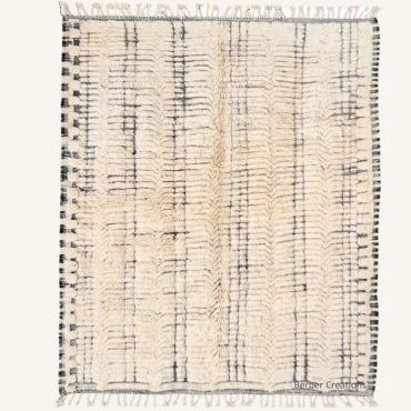 The Atlas Gridlock Hand-Woven Moroccan Rug