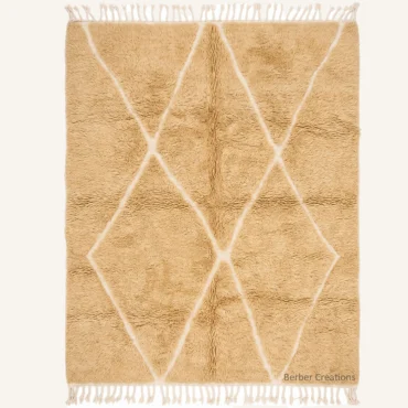 The Golden Meridian Hand-Woven Moroccan Rug