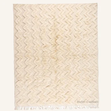 The Sahara Zigzag Hand-Woven Moroccan Rug