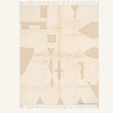 The Silent Valley – 3D High-Low Textured Moroccan Wool Rug